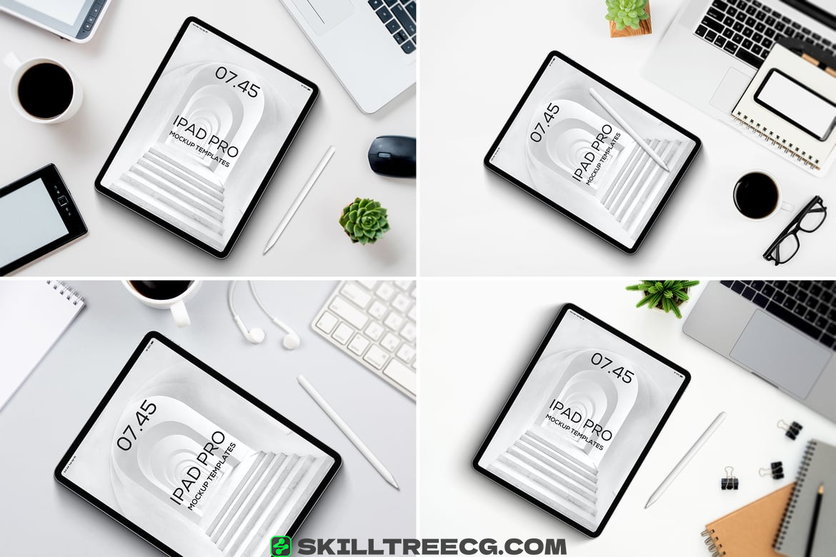 Stylish iPad Pro Mockup（079805）-技能树